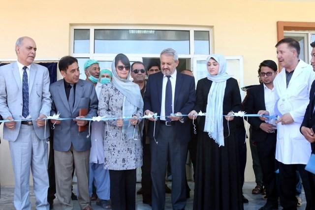 مرکز تخصصی جراحی سوختگی در کابل افتتاح شد