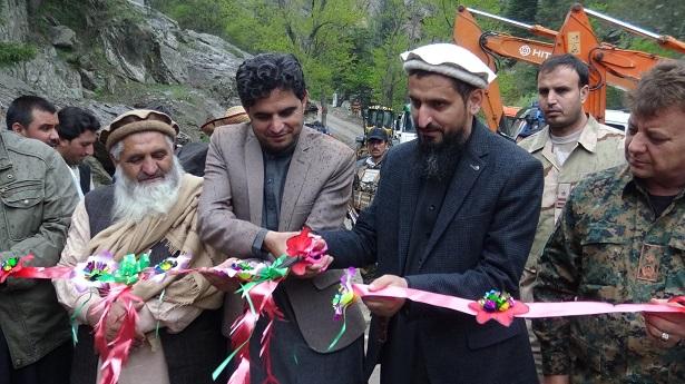 Rehabilitation work on Nuristan-Kunar road kicks off