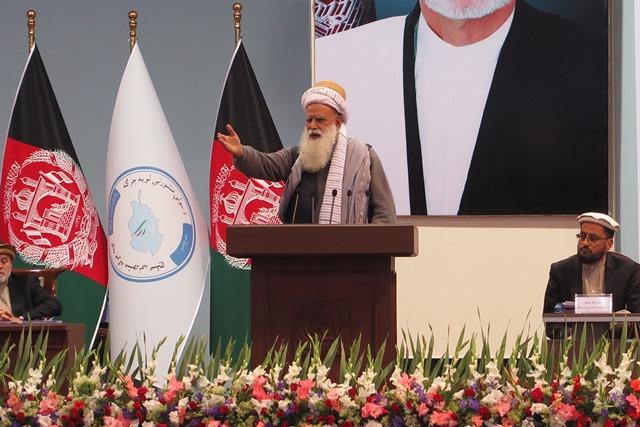 Peace Jirga shows Afghans are one nation: Sayyaf