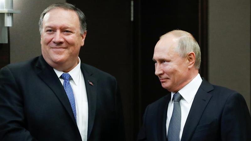 Putin, Pompeo talked Afghanistan during a meeting