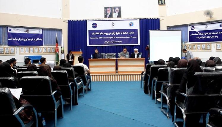 Herat women demand wider role in peace talks