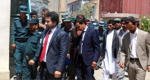 Parwan criminal prison officials