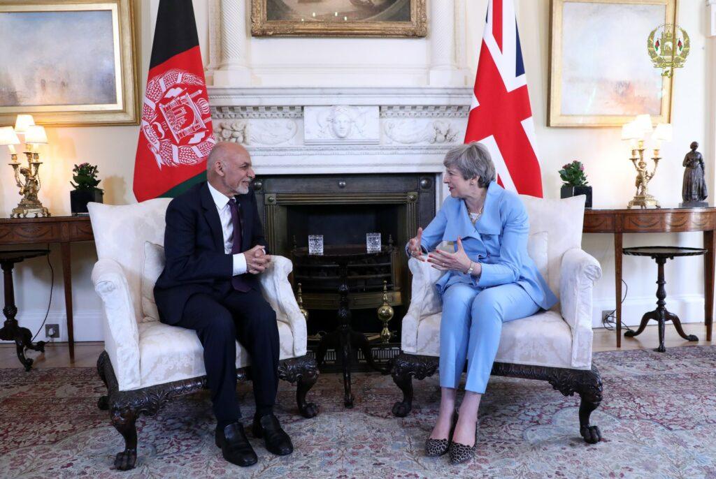 Ghani, May agree on credible presidential vote