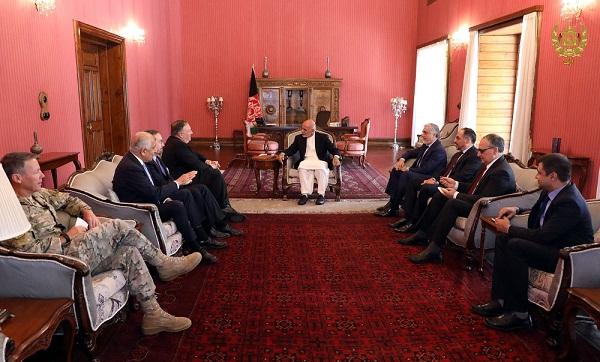 وزیر خارجه امریکا: کشورش از انتخابات ریاست جمهوری و پروسۀ صلح افغانستان حمایت می کند