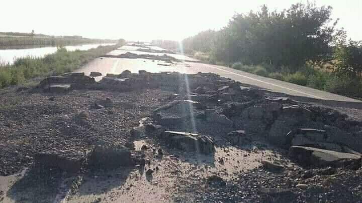 Taliban accused of destroying roads in Helmand