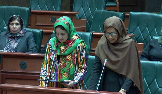 Mina, Babari sworn in as new Meshrano Jirga members