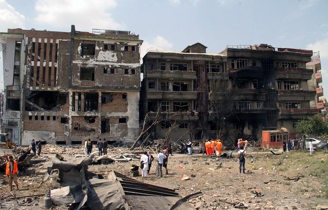 د امرالله صالح پر دفتر ډله ييز بريد په ملي او نړيواله کچه وغندل شو