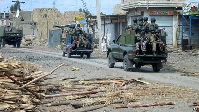10 Pakistani soldiers killed in terrorist attacks