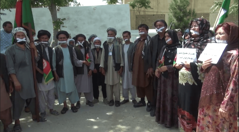 تنقيص شده ها در جوزجان: اگر در تنقيص ما تجديد نظر نشود اعتراض هاى گسترده مى کنيم