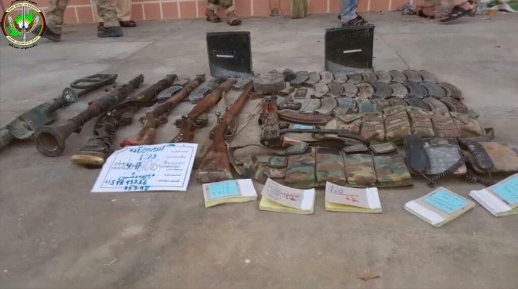 Massive Taliban weapons depot seized in Helmand