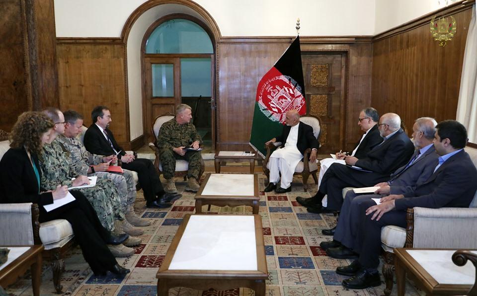 “امریکا در تامین امنیت انتخابات، با نیروهای امنیتی افغانستان همکاری ميکند”