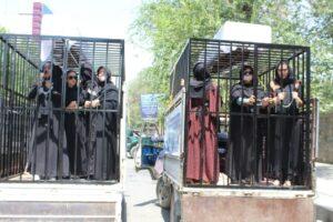 Symbolic coffins carried to decry ‘death of law, democracy’