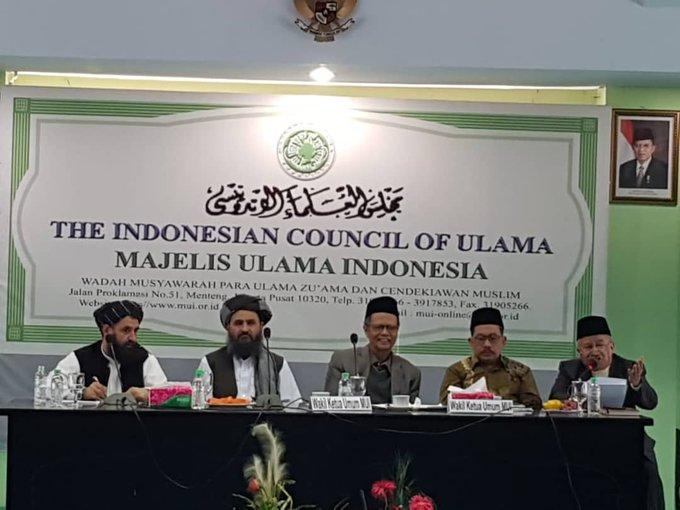 Taliban delegation attends ulema conference in Jakarta