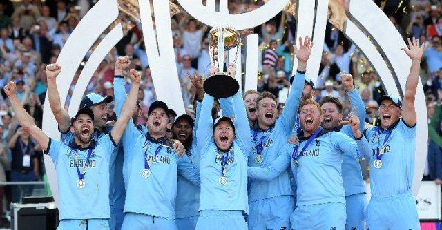 Scripting history, England win ICC World Cup