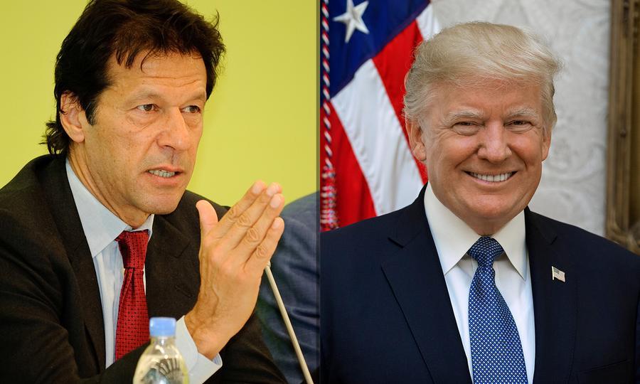 منابع: گفتگوهای عمران خان و ترمپ بر صلح افغانستان متمرکز است