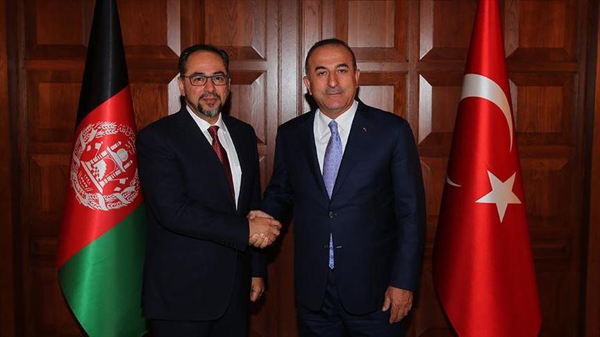 Afghan, Turkish ministers discuss peace process
