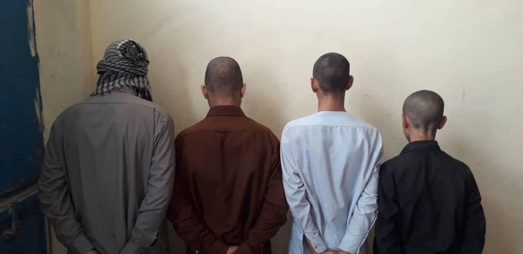 چهار سارق مسلح در شهر چاریکار بازداشت شد