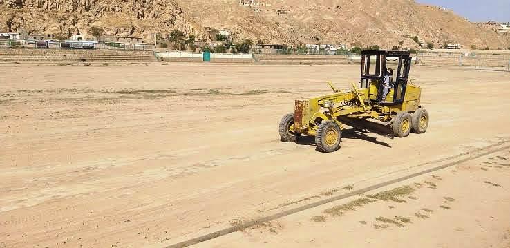 پلخمري کې د فوټبال لوبغالي د معیاري کولو چارې پیل شوې