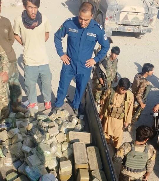 Explosives-packed vehicle seized in Herat, 2 suspects held