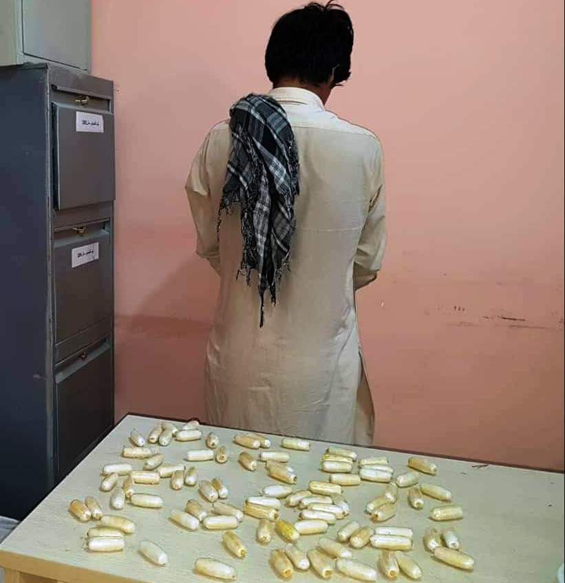 Nimroz: 700kg of heroin seized, smuggler detained