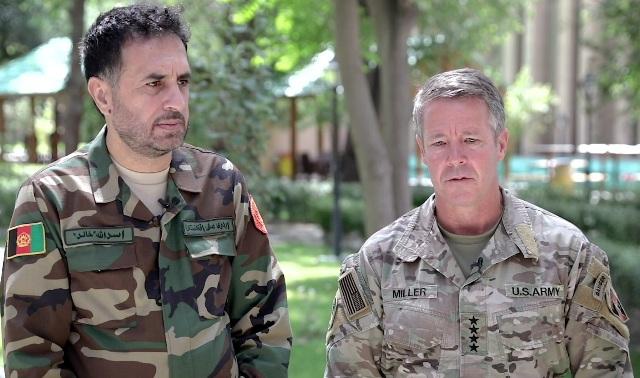 Political processes impossible without Afghan forces efforts, sacrifices: Gen. Miller