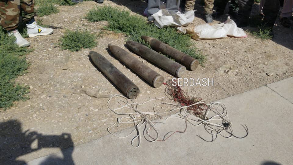 از پرتاب چهار فیر مرمی ميزاييل در شهر میمنه جلوگیری شد