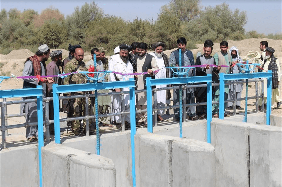 18m afs irrigation dam inaugurated in Helmand