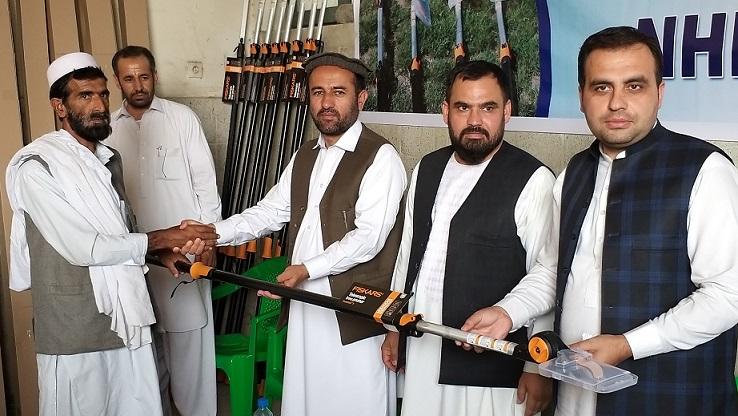10,000 pine nut farmers to get collection tools in Khost