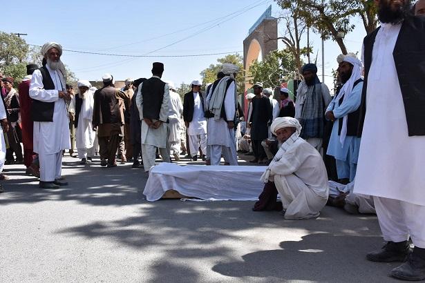 Boy death sparks protest against Afghan forces in Ghazni