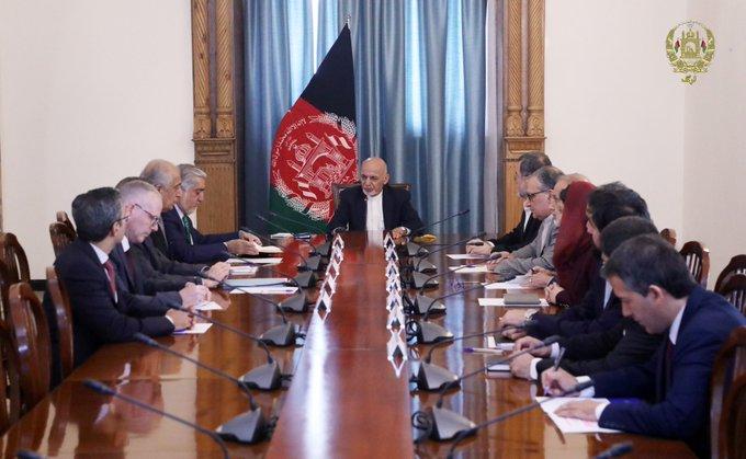 Khalilzad briefs Ghani on recent round of talks