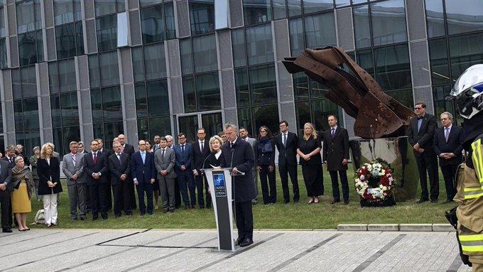 Recalling 9/11, NATO renews commitment to fight terrorism