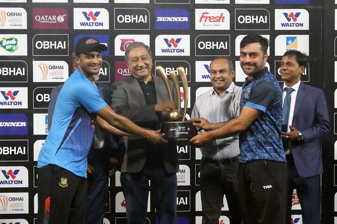 Afghanistan, Bangladesh share T20 trophy
