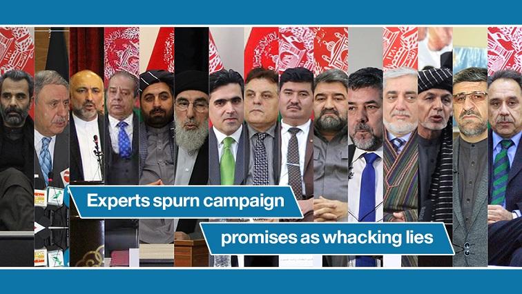 Experts spurn campaign promises as whacking lies