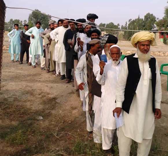 Paktia residents say they voted for peace, development