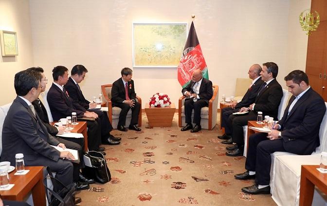 Ghani seeks Japanese investment in mining sector