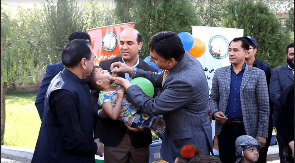 کمپاین خزانی واکسین پولیو در هرات آغاز شد