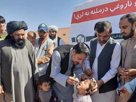 طالبان تطبیق واکسین پولیو در ولایت ارزگان را اجازه دادند