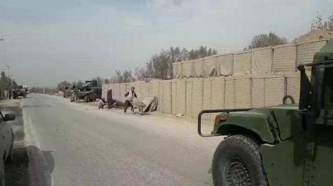 د کابل- مزار پر لویه لار نوې امنیتي پوستې جوړېږي