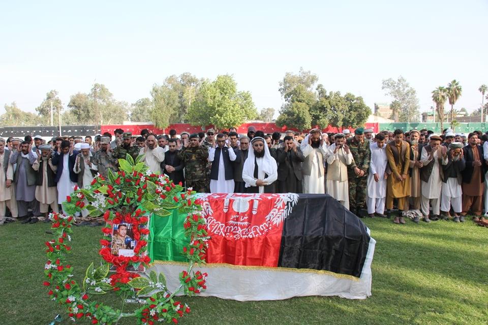 Badghis police chief laid to rest after special funeral