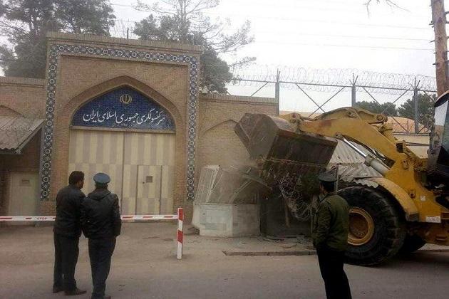 دیوار قونسلگرى ایران در هرات استملاک شد