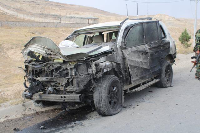 در انفجار موتربم بر والی میدان وردک سه پولیس ترافیک کشته شدند