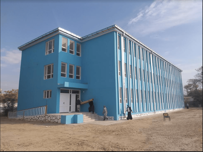 براى دو هزار شاگرد در شبرغان زمينۀ آموزش در فضاى مصئون مساعد شد