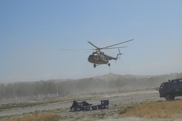 مواد حساس انتخاباتى باميان و دايکندى به کابل منتقل شد