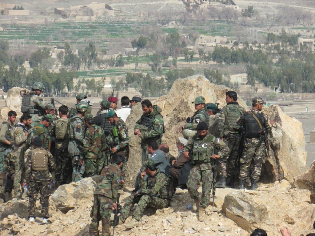 Security forces conduct offensive in Sherzad district of Nangarhar