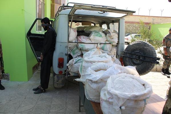 Explosives-laden jeep seized in Sar-i-Pul