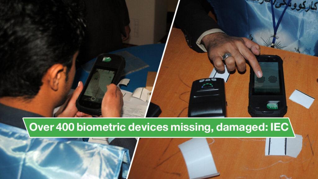 Over 400 biometric devices missing, damaged: IEC