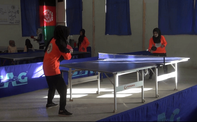 Jawzjan girl table tennis players need govt’s support
