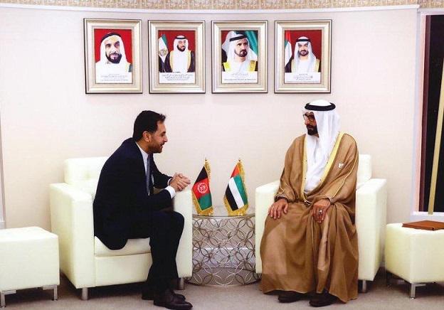 Khalid talks bilateral relationship, terrorism with UAE leadership