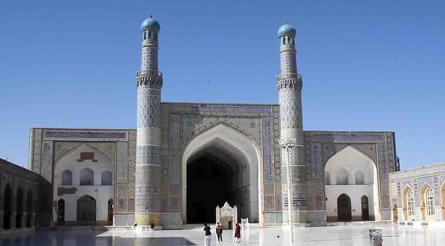 A view of Herat Grand mosque