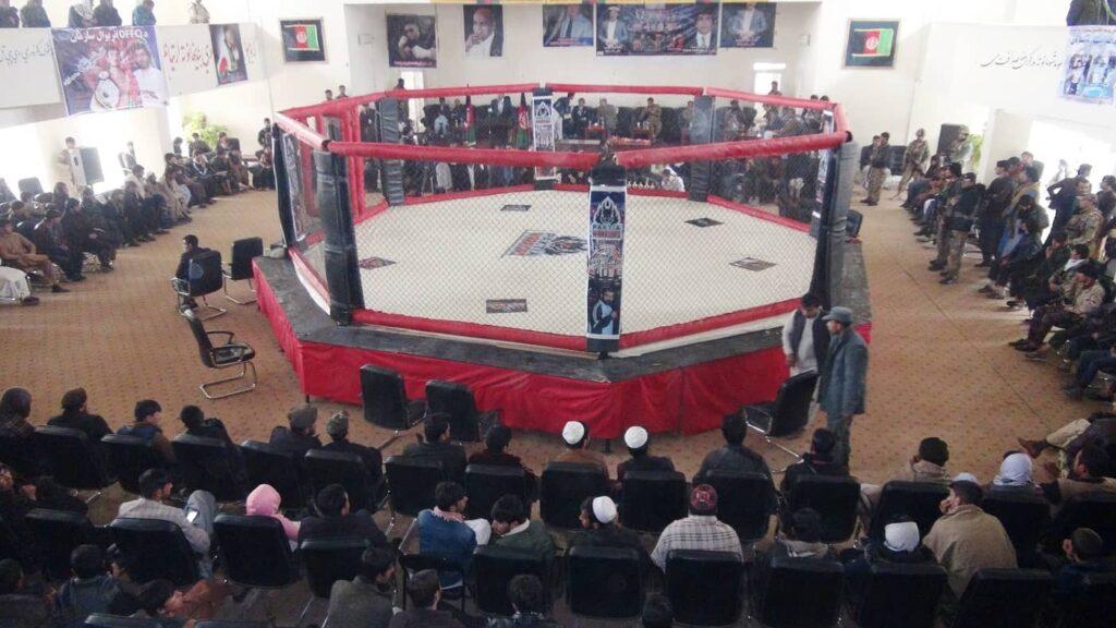 ګردېز کې د هېواد په کچه MMA رزمي سيالۍ تر سره شوې